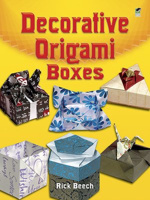 cover image of Decorative Origami Boxes